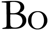 Bo